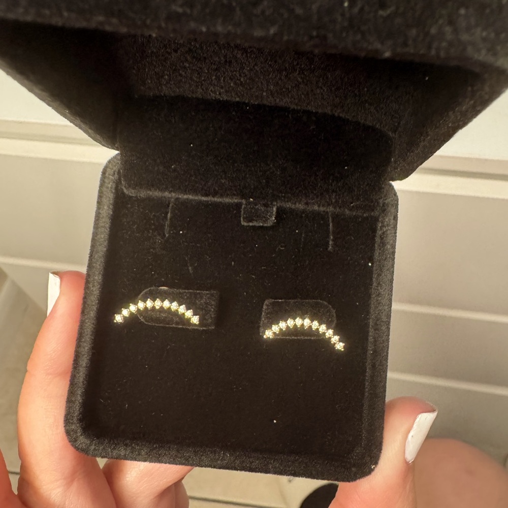 18K GOLD EARRINGS • REAL COLOMBIAN GOLD